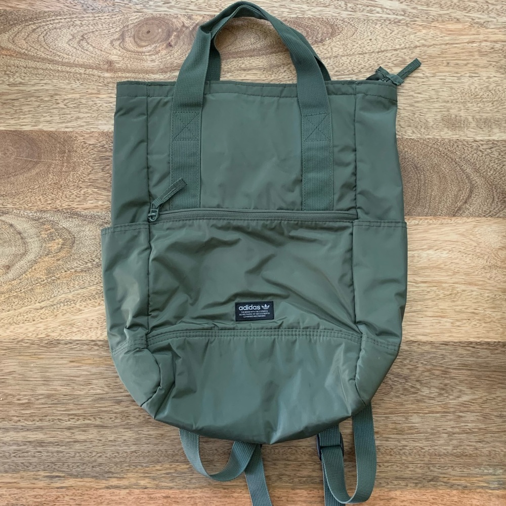 Adidas tote backpack
